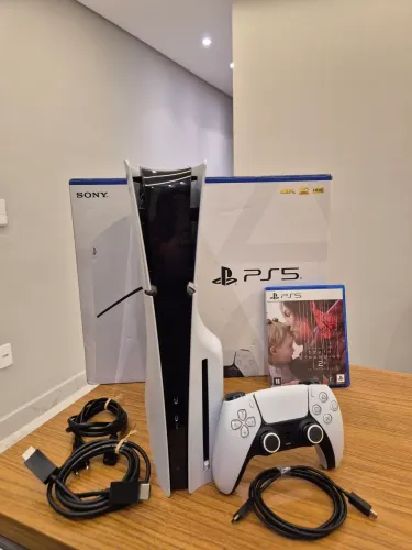 Playstation 5 Slim 1TB - Com Leitor de Discos