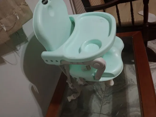Cadeira de alimentação dobrável