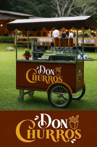 Carrinho de churros gourmet mod. Idealmaq em promoção da semana