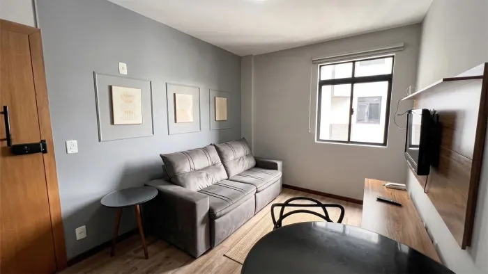 Apartamento com 1 dormitório para alugar, 49 m² por R$ 2.717/mês - Centro (Blumenau) - Blu