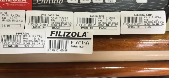 Balança filizola platina 15kls impecável