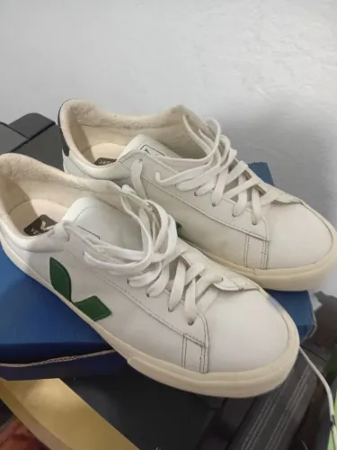 Tênis de couro Branco