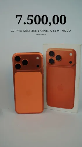 Iphone 17 pro max 256 laranja