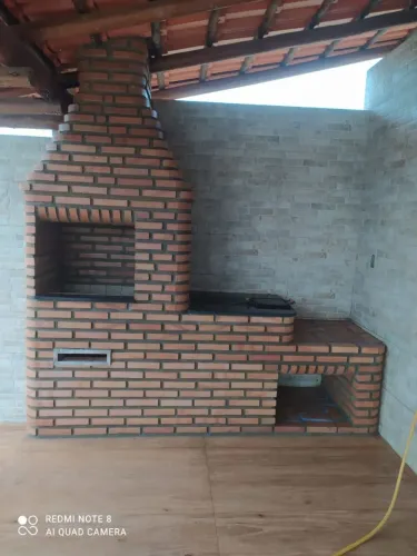 Fogão de lenha e forno de ferro fundido 