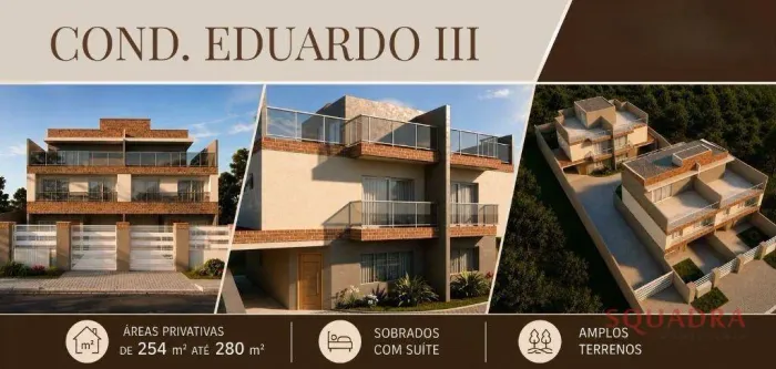 Sobrado com 3 dormitórios à venda, 194 m² por R$ 1.200.000,00 - Capão Raso - Curitiba/PR