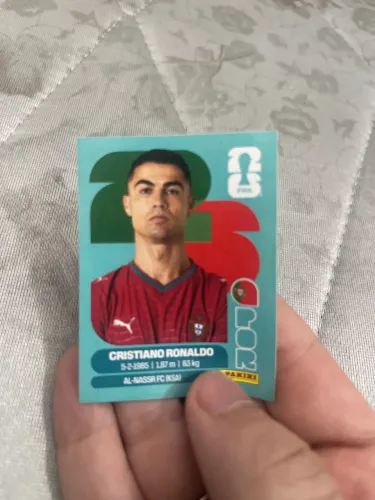 Figurinha do Cristiano Ronaldo
