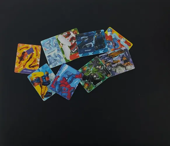 Tazos montaveis elma chips