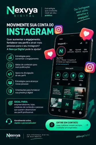 Marketing para Instagram | Engajamento e Divulgação de Perfil