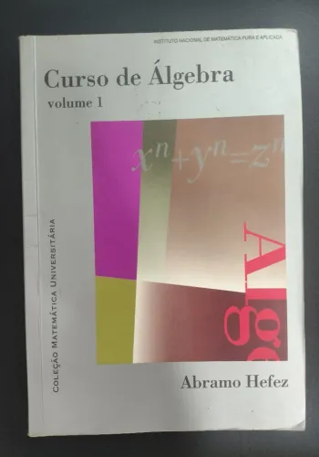 Livro Curso de Álgebra