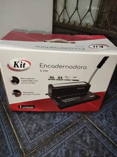 Encadernadora nova 