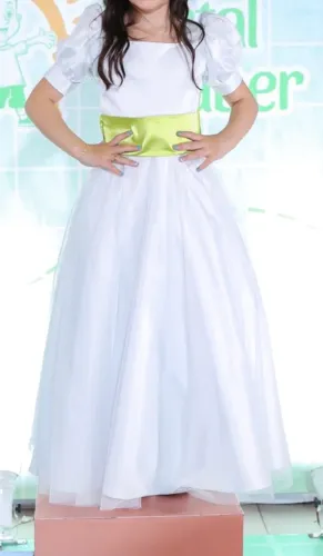 Vestido de Festa Infantil branco