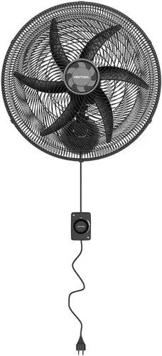 Ventilador de Parede Ventisol Premium 50cm - 220V | 6 Pás | Oscilante