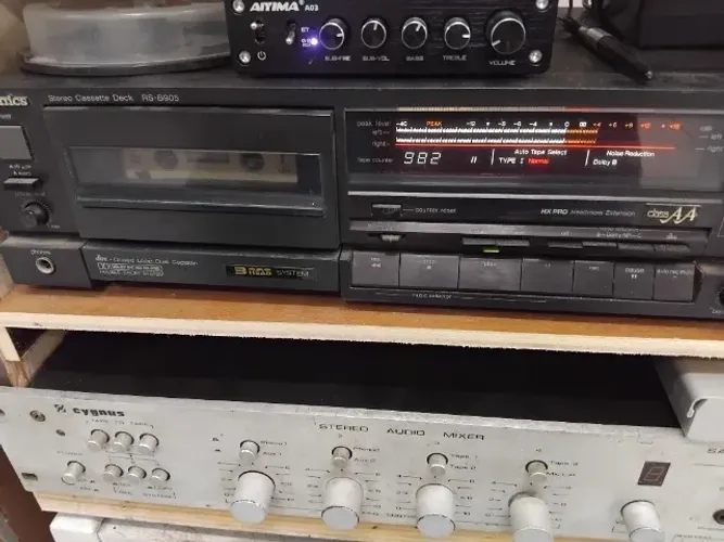 Tape Deck Technics RS-B905 três cabeças
