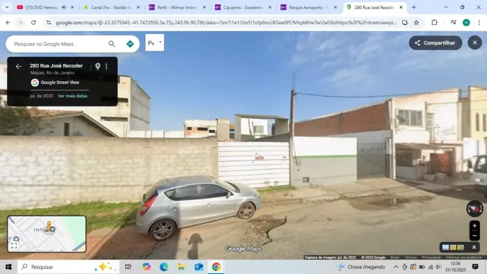 Galpão para locação no Bairro Aeroporto em Macaé/RJ, Espaço com 160M2, Sala e Banheiro.