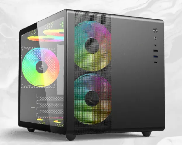 Gabinetes gamer Aquarius, lateral em vidro temperado!