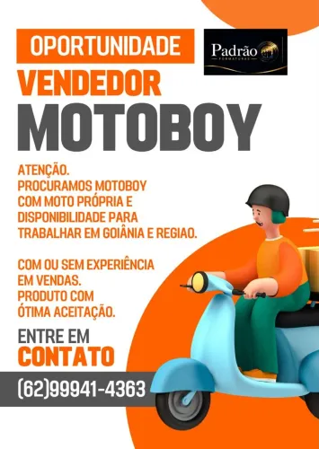 Vendedor externo Goiânia