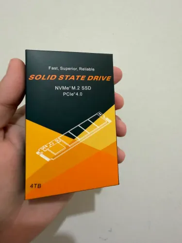 SSD KOOTION X16 Plus 4TB - NVMe M.2 PCle 4.0 x4 | Até 7400 MB/s - NOVO