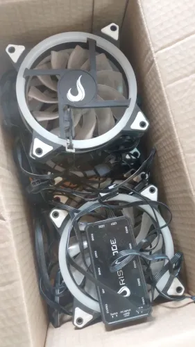 kit 7 fans rgb