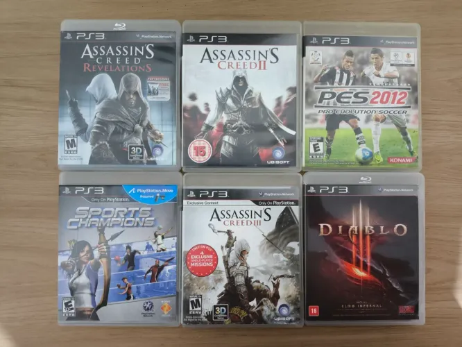 Lote de Jogos de Ps3 PlayStation 3