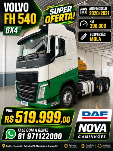 VOLVO FH 540 6X4T