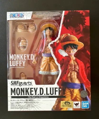 S H Figuarts Luffy One Piece Bandai Raid - Lacrado