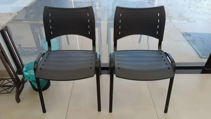 2 cadeiras para Recepção, Escola, auditorio