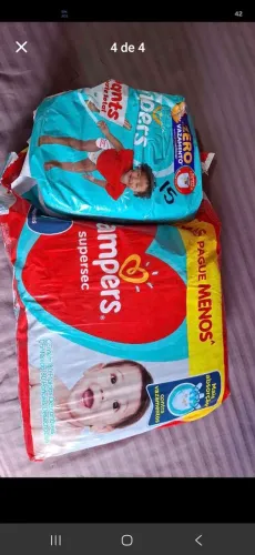 Troco fraldas pampers g por fraldas xg