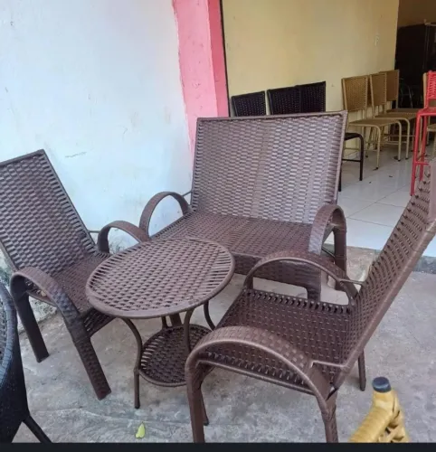 Lindos conjuntos para varandas e terraços
