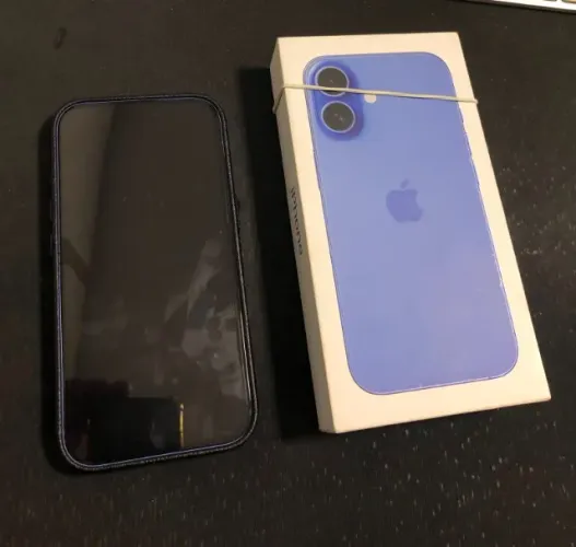 Iphone 16 com 128 de memoria e bateria 100%