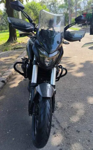 Bajaj dominar 400 impecável chave reserva e manual