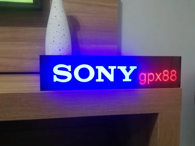 Módulo luminoso logomarca SONY