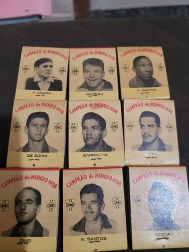 Caixas de Fósforo | Copa do Mundo 1958