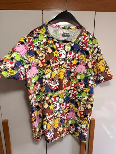 Camiseta Super Mário Bros - TAM. G