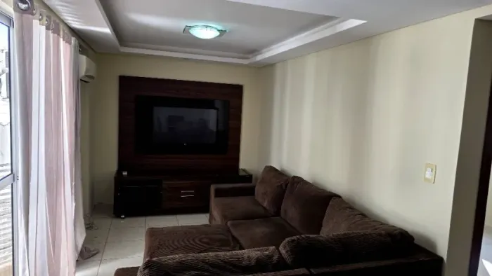 Alugo apartamento semimobiliado, no Centro, 2 quartos, Residencial Country Park