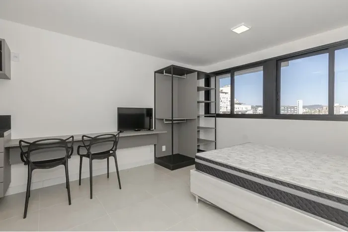 Studio à venda em Porto Alegre, Rio Branco, com 1 quarto, 25m²