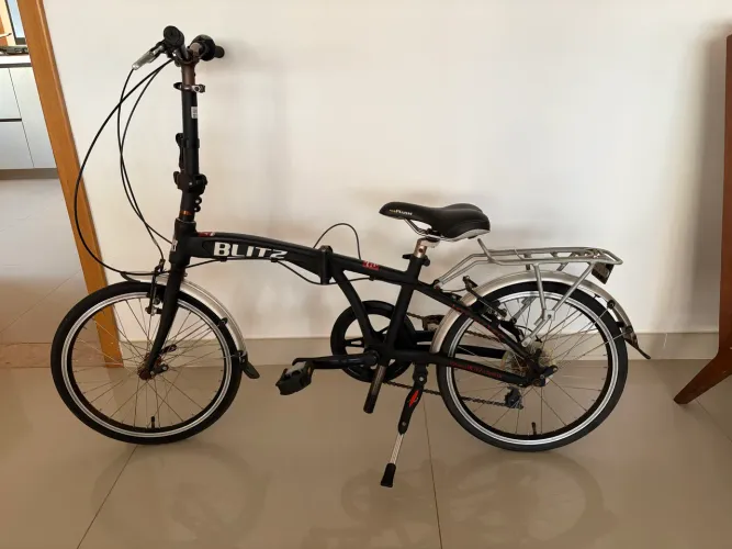 Bicicleta dobrável blitz aro 20