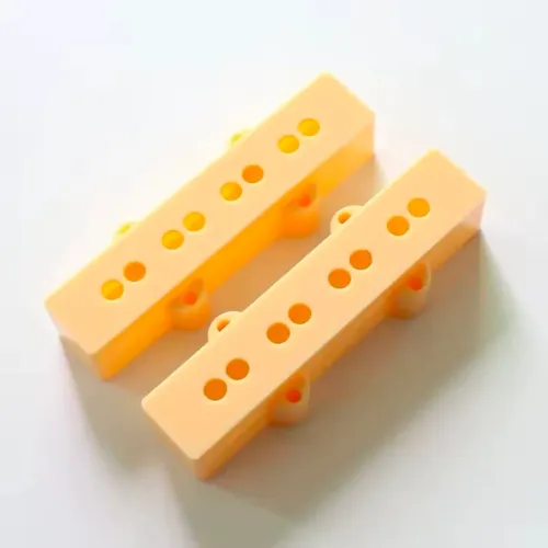 Set Capinha vintage captador anos 60 jazz bass 4 cordas cor creme ponte e braço 