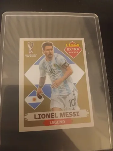 Figurinha Messi Legend Ouro Panini 2022