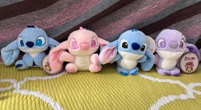 Kit de Chaveiros Stitch