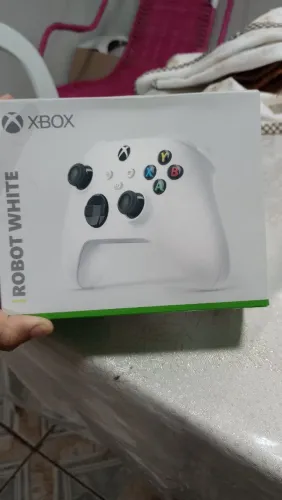 ? Controle Xbox Original Branco (Robot White)