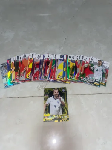 100 cartas Adrenalyn XL copa 2026 + Harry Kane Ouro