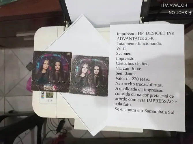 Impressora HP 2546 totalmente funcionando!!!