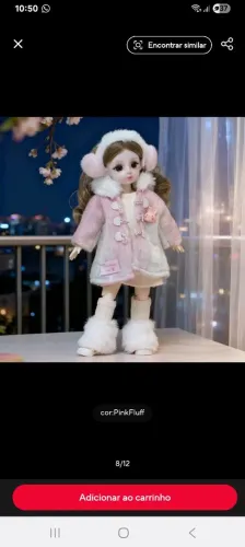 Boneca articulada 30cm