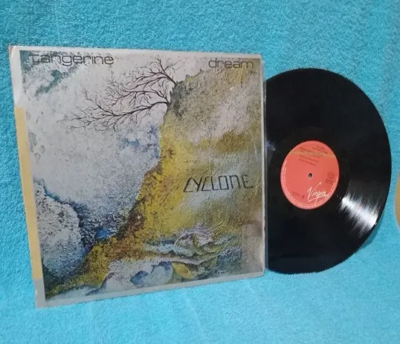 lp tangerine dream cyclone 1978 Nacional/ Usado/ Ótimo