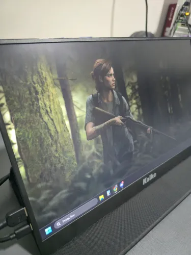 MONITOR PORTÁTIL KOLKE 15,6" - IDEAL PARA NOTEBOOK E HOME OFFICE