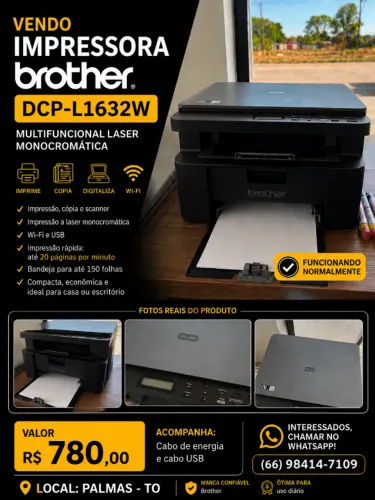 Vende-se impressora brother