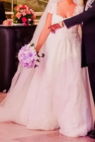 Vestido de Noiva Ateliê Göra Luiza Polli + Véu + Anágua