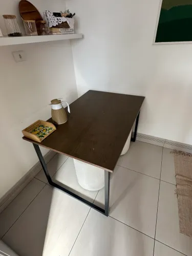 Mesa Industrial 120 X 80cm - 4 lugares