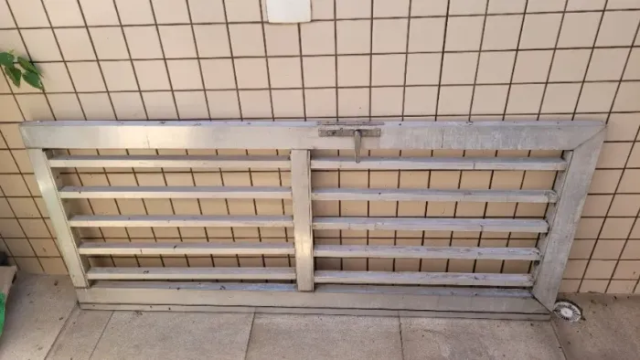 Porta de Aluminio 4cm expessura-Com batente, Fechadura A:1.73