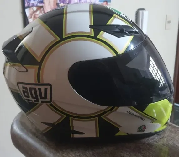 Capacete AGV K3 Gothic Black VR46